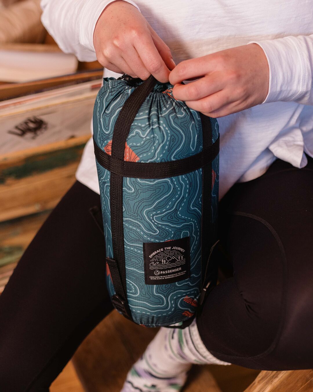 passenger schlafsack Twilight Schlafsack Mittelmeerkarte – Passenger