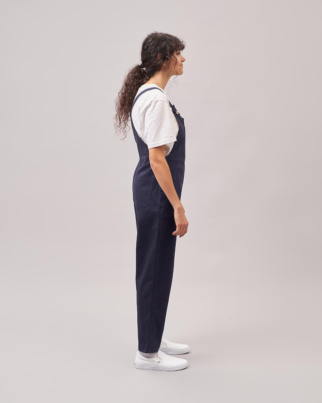 Verglass Dungarees - Deep Navy